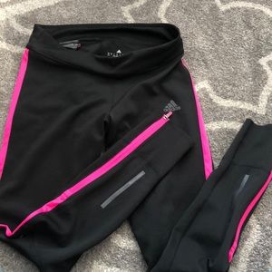 adidas running tights size small